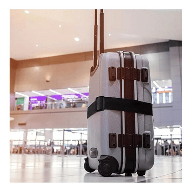 Candado Maleta Viaje 3 Diales Correas Ajustable Equipaje 6