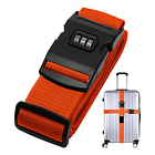 Candado Maleta Viaje 3 Diales Correas Ajustable Equipaje 16