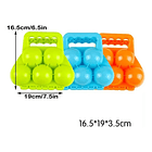 Juguete De Nieve Molde Bolas De Nieve 7