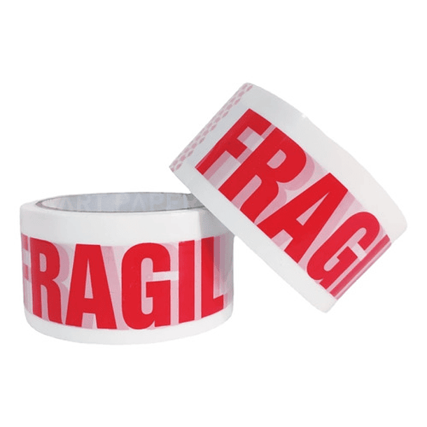 Pack 2 Cintas Fragil Cinta De Embalaje
