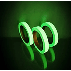Cinta Adhesiva Luminosa Fluorescente Brilla En La Oscuridad 3