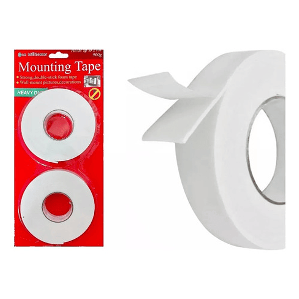 6mts Cintas Doble Faz Contacto 1.8cm Espejos Cuadros Taller 1