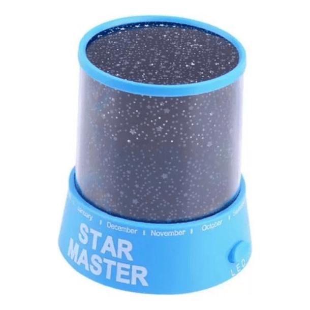 Lámpara Proyector Luz Led Estrellas Giratorias Espanta Cuco 1