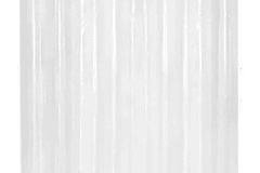 Cortina Baño Colores Impermeable 180x180 Cms + 12 Ganchos Color Transparente