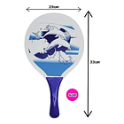 Set Paletas De Playa Madera Raqueta Paletas Playeras Mas Pelota Raquetas De Playa Verano Paletas Pickleball Madera Qatarshop Paletas De Madera Para Playa 4