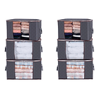 6 Unidades Organizador De Bolsas De Almacenamiento De Ropa 1