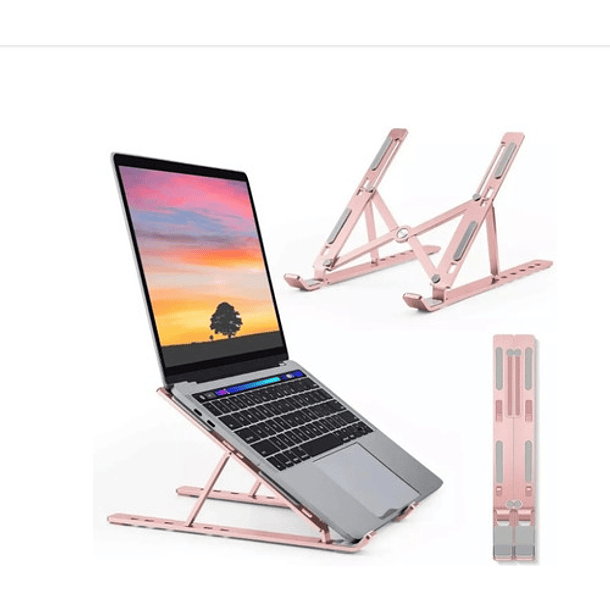 Soporte Base Alzador Alumin Para Mac Macbook Notebook 10-16 5