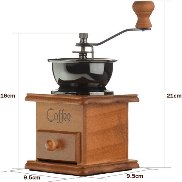 Sangkee Cag1 Manual Molinillo De Café, Manivela De Mano Moli 7