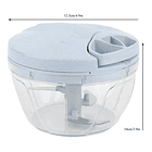 Picador Mini De Verduras Picadora Cebolla Manual Vegetal 1