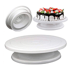 Plato Giratorio Para Torta De Plastico 28cm 1