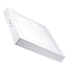 Foco Panel Led Plafon Sobrepuesto Cuadrado 12w Fria Blanco 1