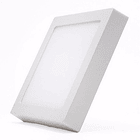 Foco Panel Led Plafon  Cuadrado 24w Luz Cálida Color Blanco 1