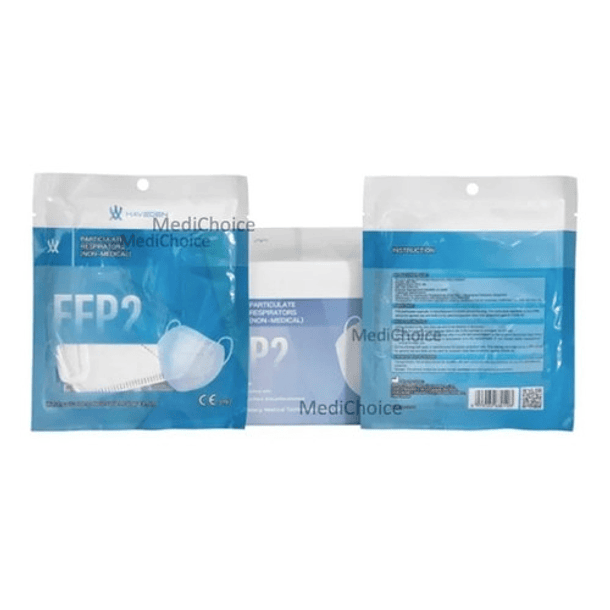 Mascarillas Kn95 - Pack Con 20 - Certificacion Fda Ce K N95 Color Blanco 4