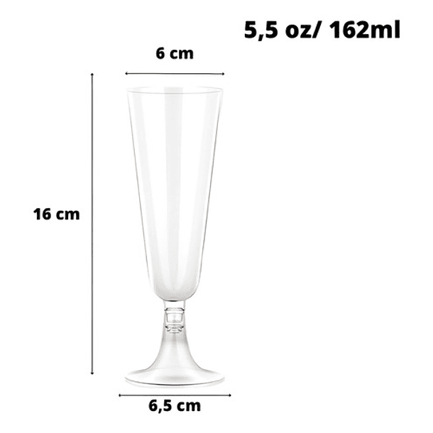 30 Copas De Champagne Copa Acrilico Copa Plastico Copa De Pl 2