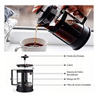 Prensa Francesa Cafe French Press Marinshop Cafetera Francesa Espumadora De 800ml 5