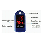 Pack X2 Oximetro Saturometro Pulsometro De Oxigeno Salud 2