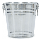 Balde Champagne Hielera Frapera Acero Inox Color Plata 1