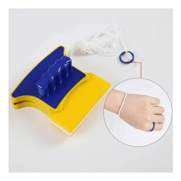 Limpiador De Vidrio Magnético Doble Cara Limpia Ventanas 4