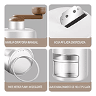 Maquina Moledora De Hielo Manual Raspado Triturador Hielo 5