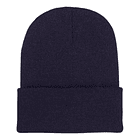 Gorro Beanie De Lana Adulto Con Doblez 7