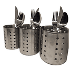 Porta Servicios Escurridor De Metal Acero Inoxidable Cocina 1