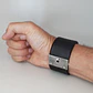 Brazalete Cuero Negro - Miniatura 2