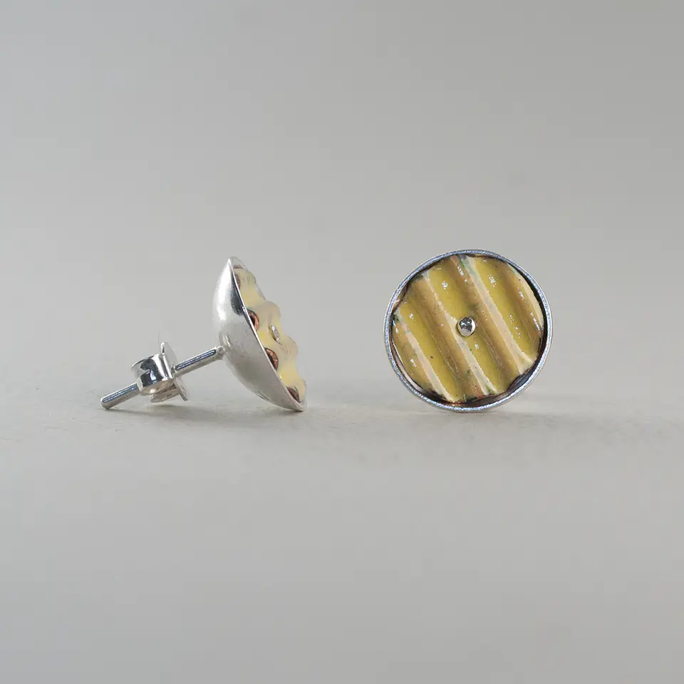 Aros Topitos Amarillos 1