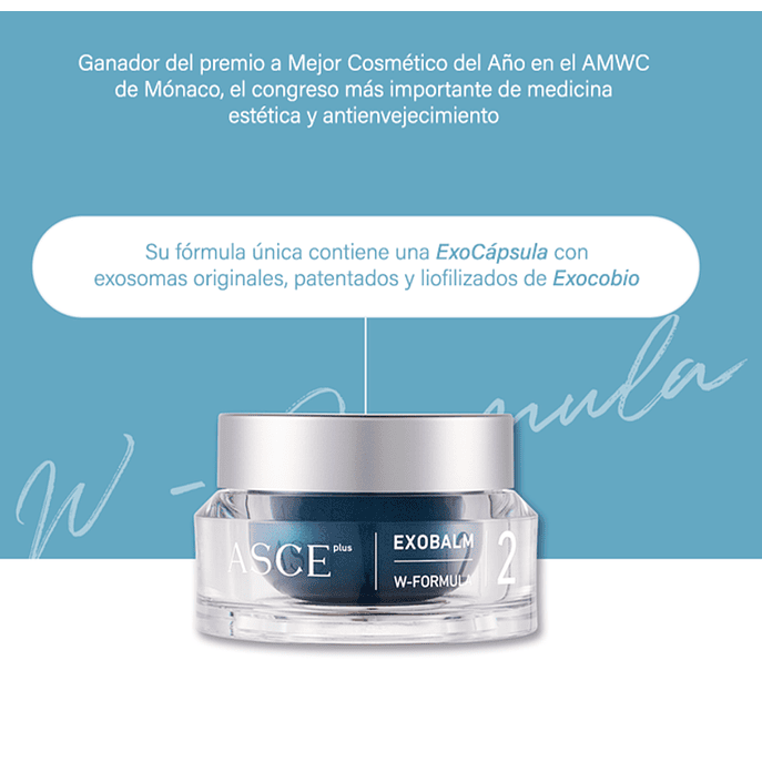 EXOBALM KIT para Cuidado Facial ASCE+ 2