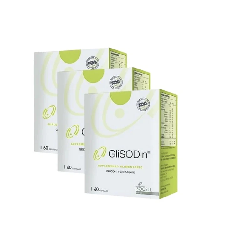 Pack de 3 unidades de GliSODin 1