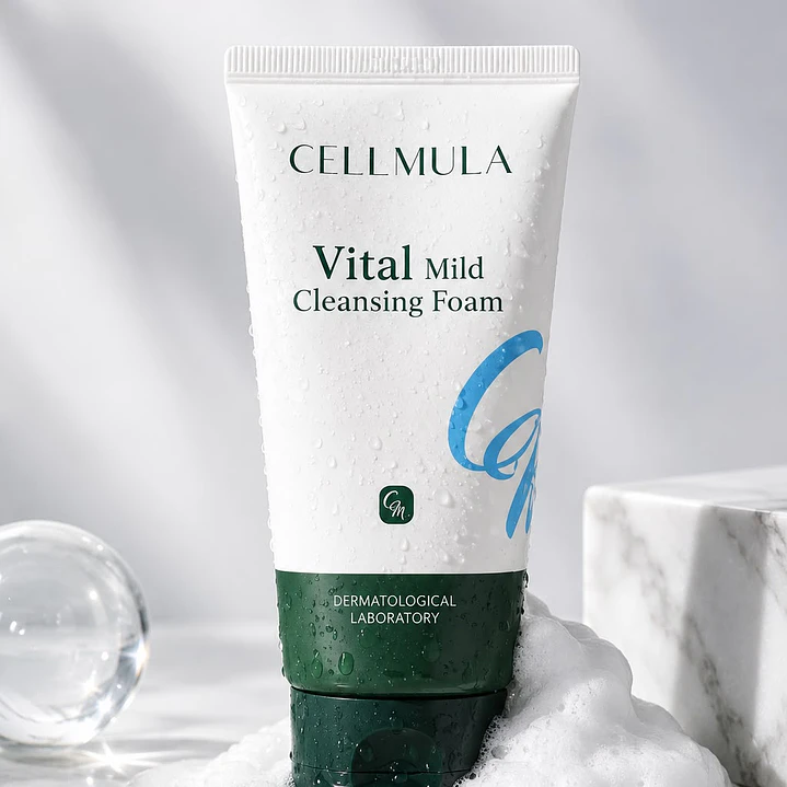 Espuma de Limpieza Facial -VITAL MILD CELLMULA 1