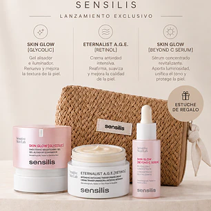 Kit Iluminador Sensilis- Retinol , Ácido Glicólico y Vitamina C