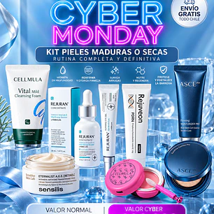 KIT Pieles Maduras o Secas-Rutina Completa