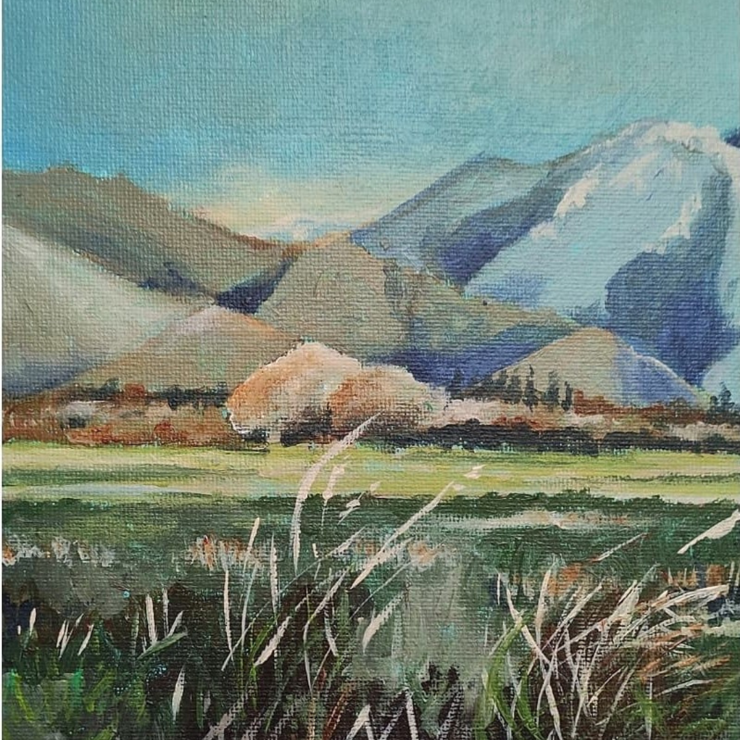 Montañas desde Pirque