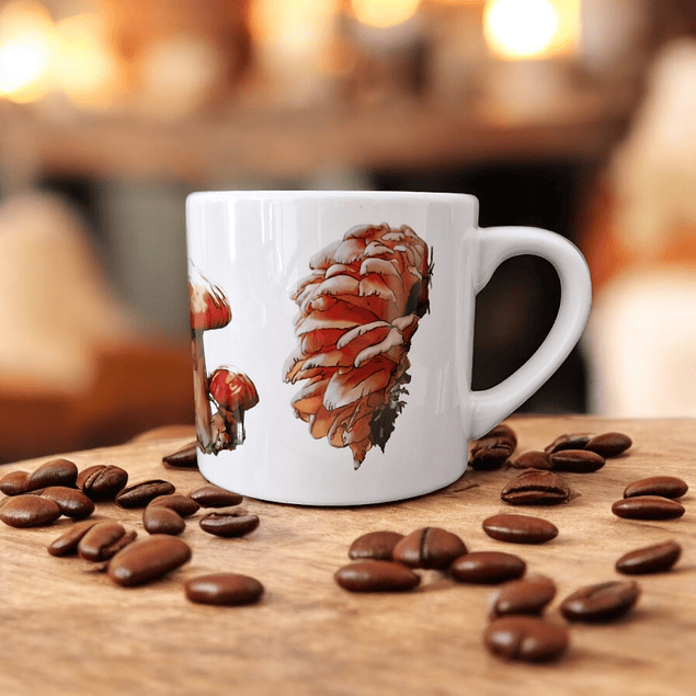 Taza Café Hongos de Chile A 200ml