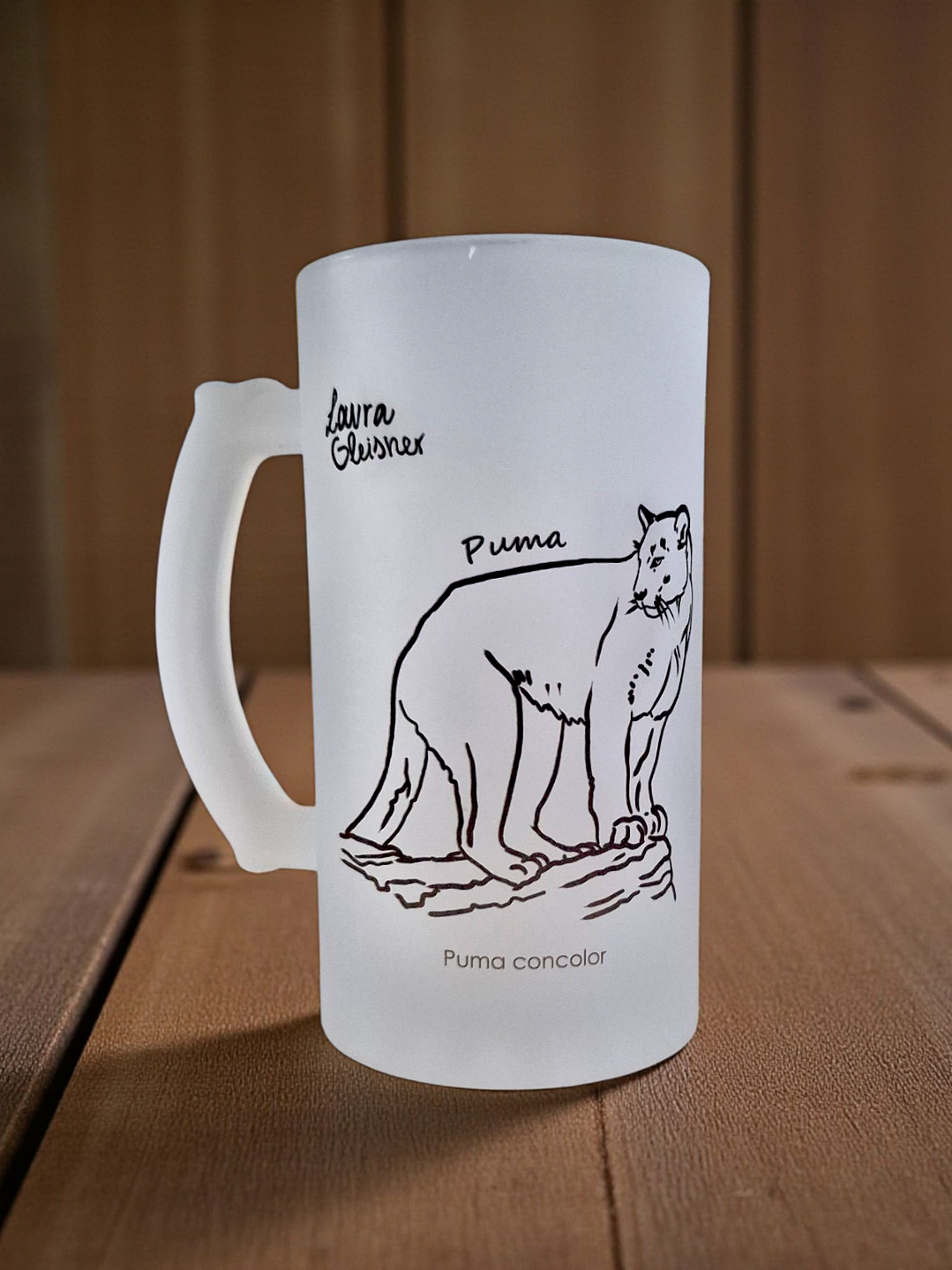 Shopero Vidrio Empavonado Puma 473ml 1