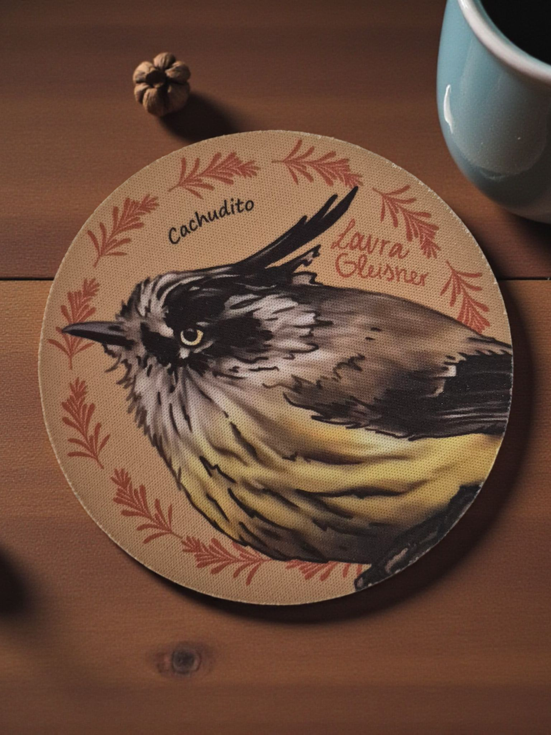 Posavaso Coleccionable Cachudito 10x10cm. 1