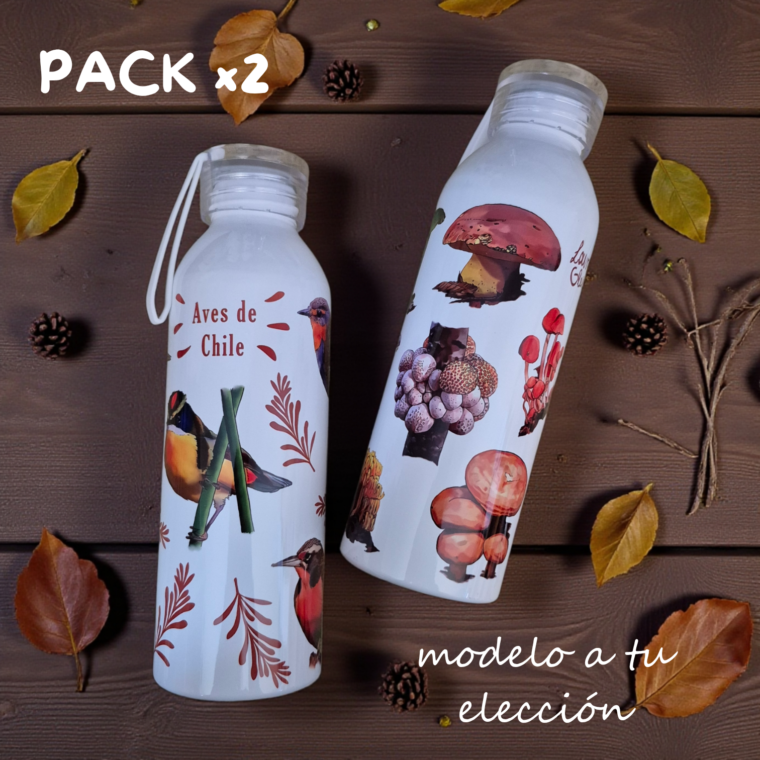 PACK x2 BOTELLAS (a elección)  1