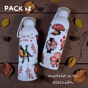 PACK x2 BOTELLAS (a elección) 