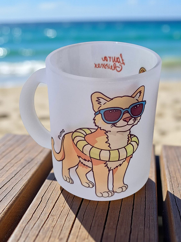 Tazón Fauna Veraniega: Felinos 325ml 2