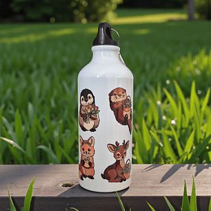 Botella Niña Fauna Nativa 600ml