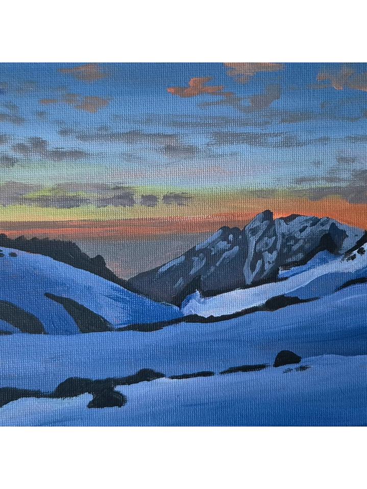 Nieve en el Tres Cuernos 2