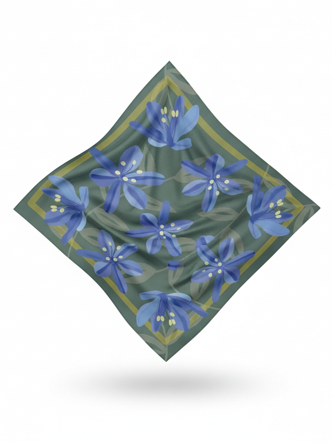 Pañuelo Azulillo 70x70cm. 2