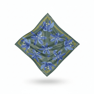 Pañuelo Azulillo 70x70cm.