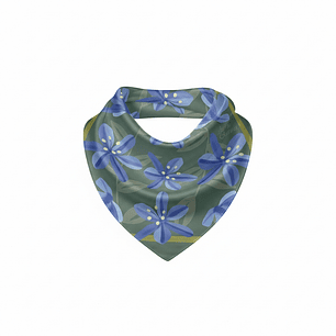 Pañuelo Azulillo 70x70cm.