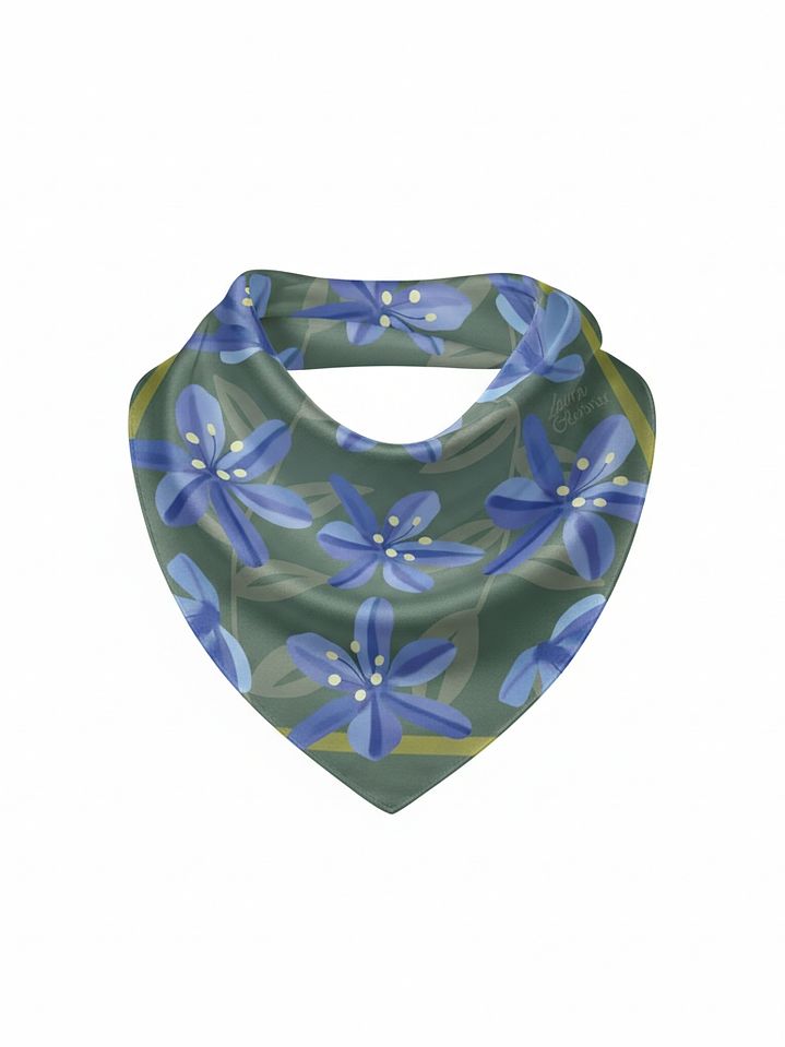 Pañuelo Azulillo 70x70cm. 1