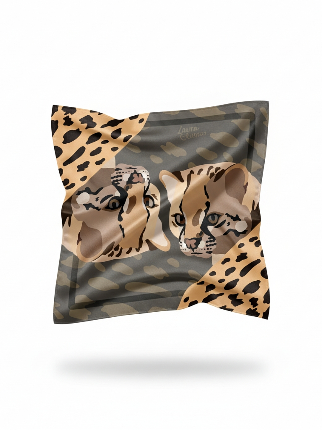 Pañuelo Güiña 70x70cm. 2