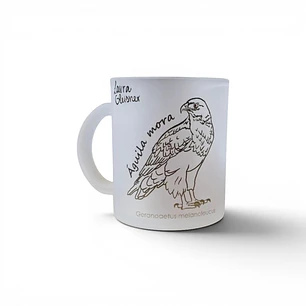 Tazón Vidrio Empavonado Águila Mora 325ml