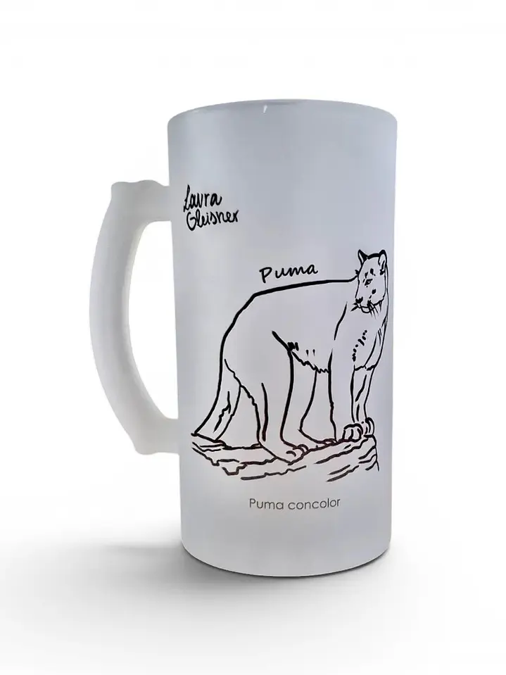 Shopero Vidrio Empavonado Puma 473ml 1