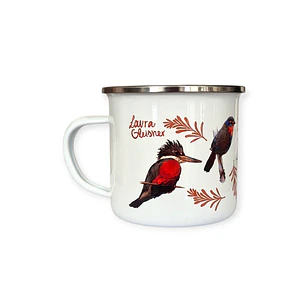 Tazón Enlozado Aves de Chile 350ml