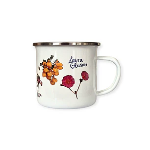 Tazón Enlozado Flores Nativas 350ml